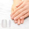 Unique Bargains Women's Full Coverage Fake Nails XS Gray White 1 Pc - 2 of 4