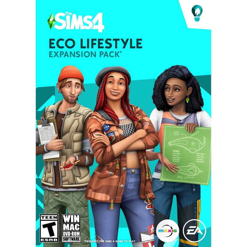 Sims 4: Eco Lifestyle Expansion Pack - PC Game, 1 of 6
