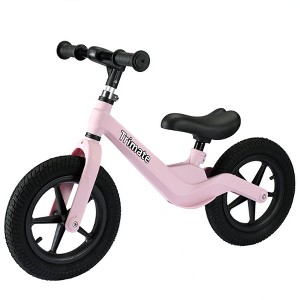 Trimate: Toddler 12" Pink Balance Bike with Inflated Tire, Ages 3-5 - 1 of 4