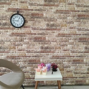 VidaXL 3D Wall Panels with Multicolor Brick Design 10 pcs EPS - 1 of 4