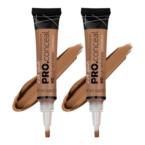 LA Girl HD PRO Conceal Concealer (ESPRESSO GC985) L.A. Smooth & Bendable Formula | Crease Resistant Skin | Full Natural Coverage (PACK OF 2) - image 1 of 4