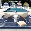 Outdoor Rug Waterproof Reversible Patio Camping Plastic Straw Mat for Picnic Balcony Deck Beach Trailer with Carry Bag - 3 of 4