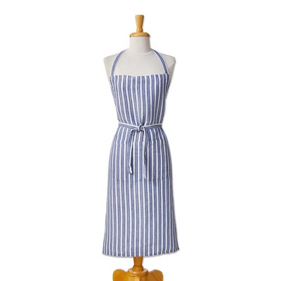 tag Blue And White Stripe Apron