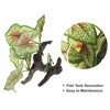 Unique Bargains Aquarium Plants Decorations Artificial Aquatic Plant Green Purple 1 Pcs - 3 of 4