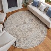 Celene Traditional Bordered Ivory/Tan/Gray Area Rug - 2 of 4