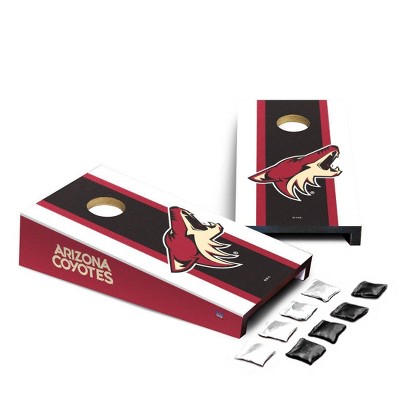 NHL Arizona Coyotes Desktop Cornhole Board Set