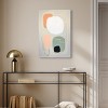 Art Remedy Dimensional Gold Thread Contemporary Shapes Abstract Wall Art Unframed - 2 of 4
