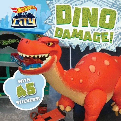 Hot Wheels City: Dino Damage! (board Book) : Target
