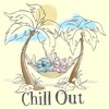 Mens Lilo & Stitch Alien Couple Chill Out T Shirt - 2 of 4