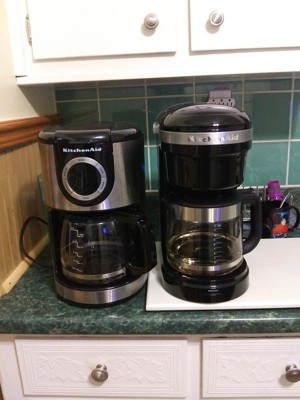 KitchenAid Matte Charcoal Grey 12-Cup Drip Coffee Maker Machine +