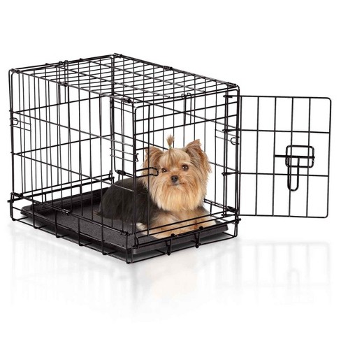 Wire Collapsible Dog Crate - Xs/s - Black - Boots & Barkley™ : Target