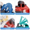 Whizmax Transforming Robot Toy for Boys 3-8 Years Old, 4 Magnetic Construction Truck Vehicles with Play Mat, Birthday Gift for Boys, 32 Pieces - 2 of 4