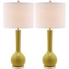Mae Long Neck Ceramic Table Lamp (Set of 2) - 30.5" Height - LIT4091 - Safavieh - 3 of 4
