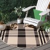 Courtyard CY6201 UV & Stain Resistant Non-Shedding Power Loomed Indoor/Outdoor Rugs - Safavieh - 3 of 4