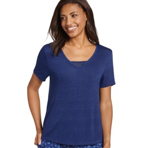 Jockey Women's Cooling Comfort V-Neck Mesh Tee - 1 of 4