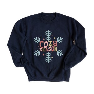 Simply Sage Market Women's Graphic Sweatshirt Cozy Season Colorful - 1 of 4