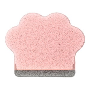 Unique Bargains Reusable Sponge Face Scrubber 5.31"x4.33" 1 Pc - 1 of 4