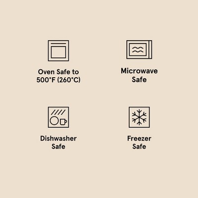 4pc Stoneware Ramekin Set Dark Green - Figmint™