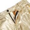 Men's 70s Disco Pants Metallic Sequin Straight Leg Trousers Party Dance Outfits Silver Plaid - 4 of 4