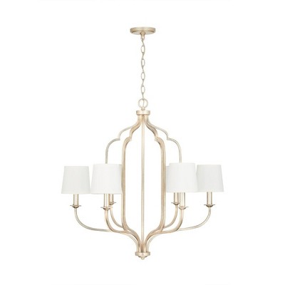 Capital Lighting Ophelia 6 - Light Chandelier in  Winter Gold
