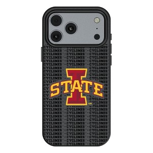 NCAA Big 12 Universities Text Backdrop MagSafe Compatible Cell Phone Case for Apple iPhone 17 Series - 1 of 4