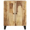 vidaXL Sideboard 23.6 in.x13 in.x29.5 in. Solid Wood Mango - 3 of 4