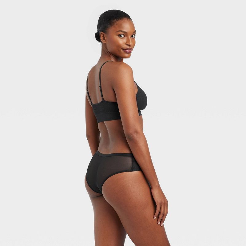 Women's Lace and Mesh Cheeky Underwear - Auden™, 3 of 8