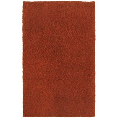 Oriental Weavers Heavenly 73406 Rust Red Indoor Area Rug - 6'6" x 9'6"