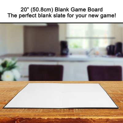 Apostrophe Games Quad Fold Blank Game Boards 20" x 20" (3 Pack)