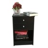 Karl Home 2-Drawer Black Particle Board 15.75in. W Nightstands - 4 of 4