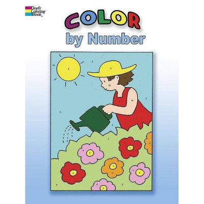 Color by Number - (Dover Coloring Books) by  Winky Adam (Paperback)