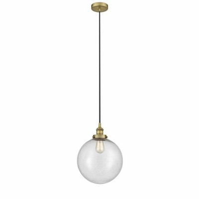 Beacon - 1 Light Mini Pendant In Industrial Style-15.5 Inches Tall and 12 Inches Wide