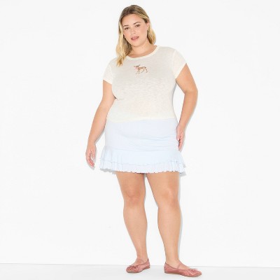 Women's Short Sleeve Roundneck T-Shirt - Wild Fable™