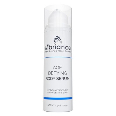 Vibriance Age Defying Body Serum for Healthy, Youthful Skin, Hydrating, Anti-Aging Skin Rejuvenation, Wrinkle and Crepe Corrector, 4.5 fl oz (133 ml)