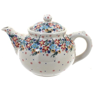 Blue Rose Polish Pottery Tara Teapot