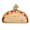 Old World Christmas 2.0 Inch Taco Ornament Mexican Fast Food Tree Ornaments - 4 of 4