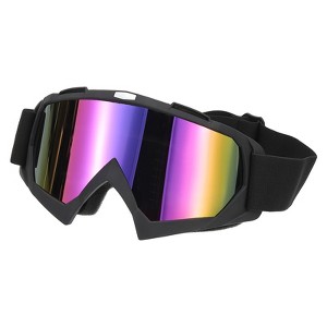 Unique Bargains Windproof Mountaineering Sky Diving Skiing Dirt Bike Motorcycle Goggle - 1 of 4