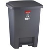 Step-On Trash Can with Lid, 8.25-Gallon, Easy Clean Wastebasket for Home/Kitchen/Bedroom/Office - 3 of 4