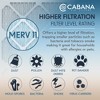 Cabana Air Filters 6 Pack Home HVAC Furnace Air Filters, Capture Unwanted Particles with Pleated Design, MERV 11, 14 x 20 x 1, White - 4 of 4