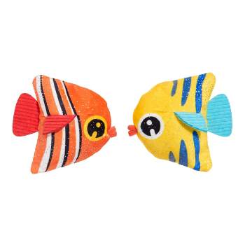 BARK O-Fish-Lal Couple Under the Seams Dog Toy