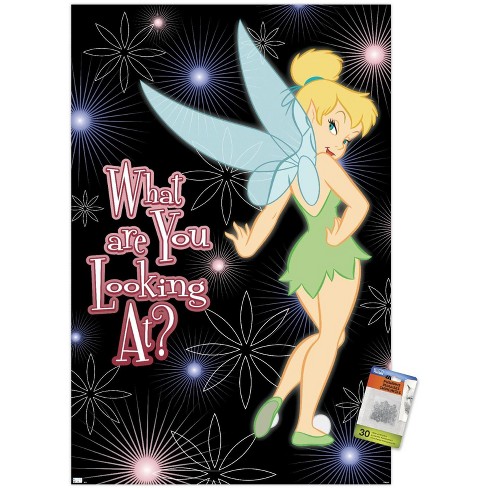 Tinkerbell Fairy Disney Poster Illustration 22.5 x 34 – PosterAmerica