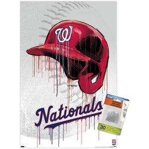 Trends International MLB Washington Nationals - Drip Helmet 22 Unframed Wall Poster Prints - 1 of 4