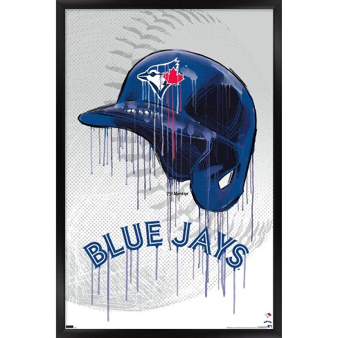 Trends International Mlb Toronto Blue Jays - Drip Helmet 22 Framed