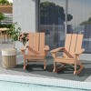 WestinTrends  Modern Adirondack Outdoor Rocking Chair (Set of 2) - 2 of 2