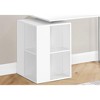 PAGED L Shaped Computer Desk, Simple Modern Office Desk with 2 Storage Shelves for Office, Study - 3 of 4