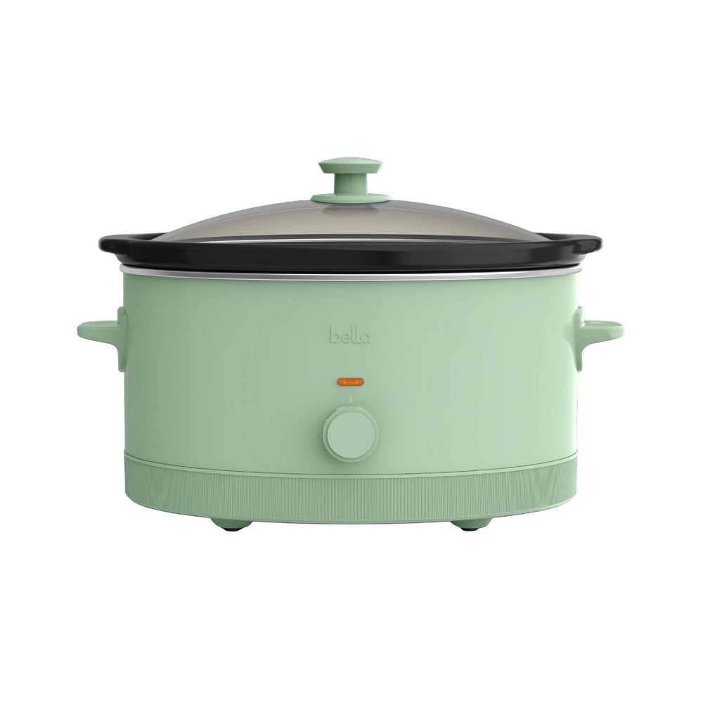 Photos - Multi Cooker bella 6qt Manual Slow Cooker Seaglass