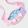 Girls' Squishmallows Patty Belt Crossbody Bag - Pink - 3 of 4