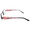 Calabria 845 Designer Women Rectangle Techno Reading Glasses with Hard Case 53mm - 2 of 4