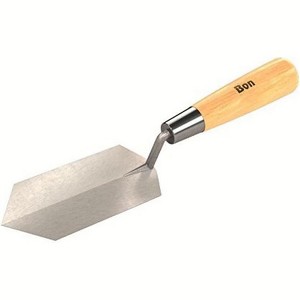 Bon Tool 11-998 Diamond Detail Point Trowel 5-inch X 2-inch Wood Handle - 1 of 1