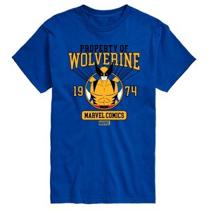 Men's - Marvel - Property of Wolverine Short Sleeve Graphic T-Shirt - 1 of 4